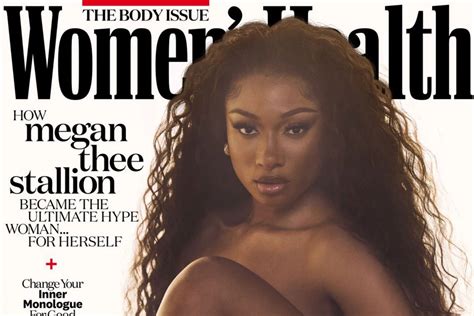 megan thee stallion naked|Megan Thee Stallion poses naked for Womens Health, reveals。